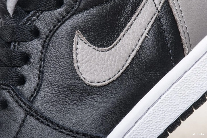 OG  1 555088-013 Retro Black Gray Air Shadow Jordan High 0313